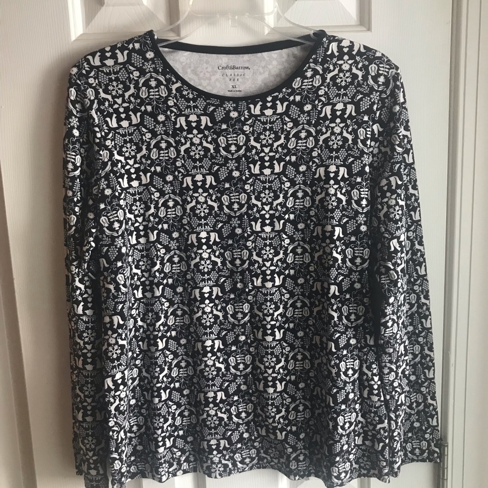 Croft & Barrow XL long sleeve tee shirt